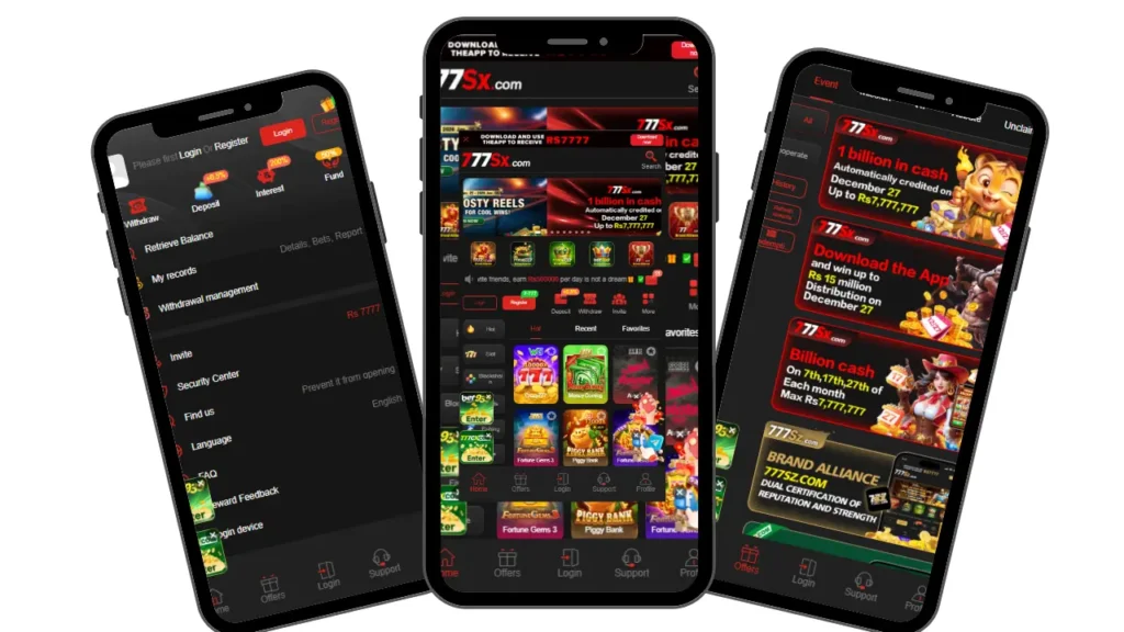 777sx Game login
